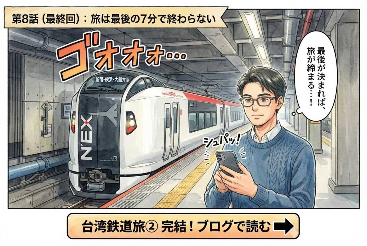第8話：旅は最後の7分で終わらない
